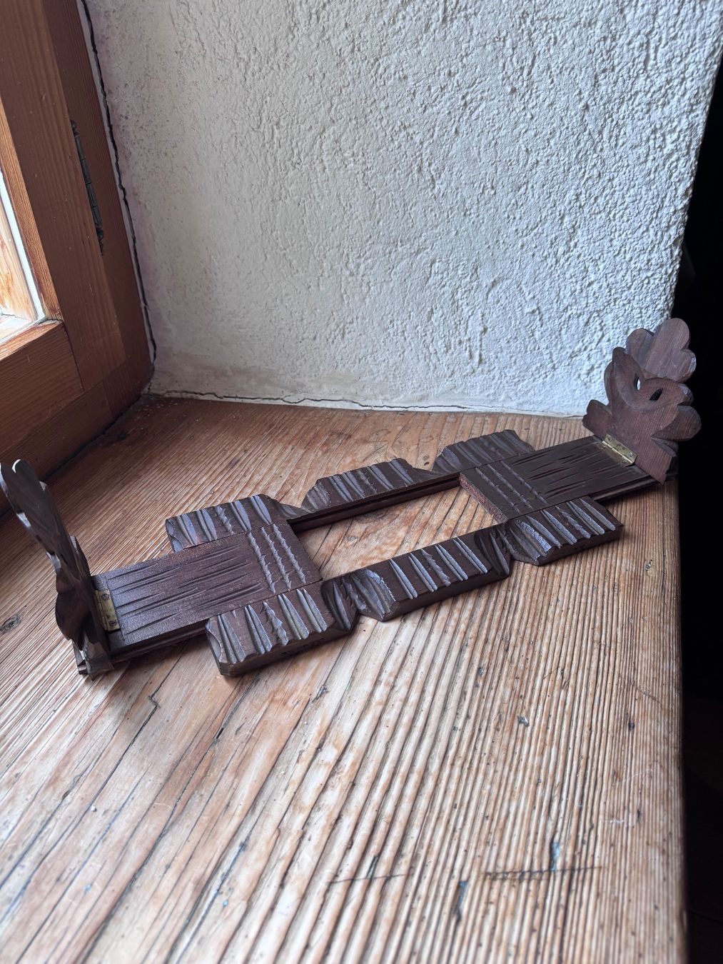 Sculture & Statue: Brienzer Schnitzerei verstellbare Bücherstütze – Usato da Glovelier venduto da deepfunk 2