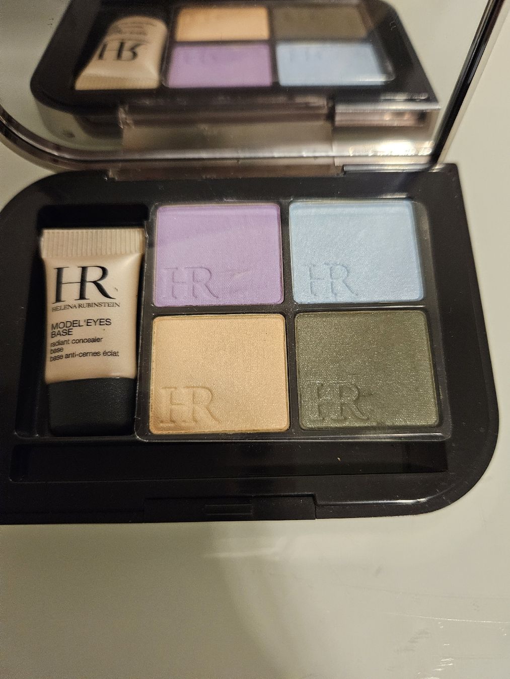 Make-up: HR Model Eyes Lidschatten Palette + Base NEU & OVP – Nuovo e nell'imballaggio originale da Basel venduto da fragolina08