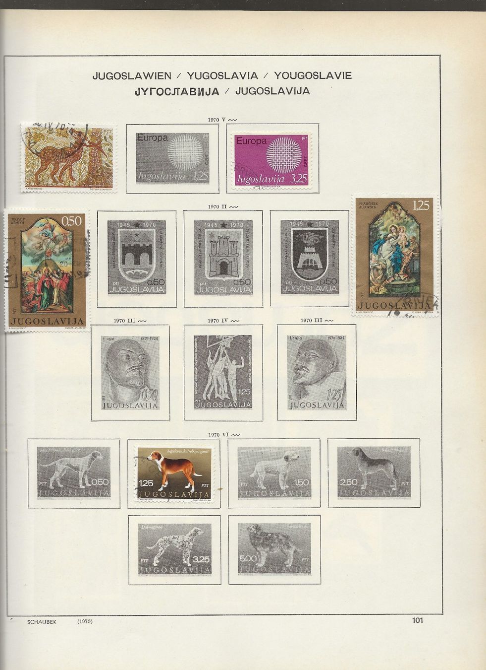 Tous les timbres: Marken Jugoslawien – D'occasion à Au ZH par xelagreb01 6