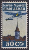 Flug-Vorläufer I Aarau ungebraucht *