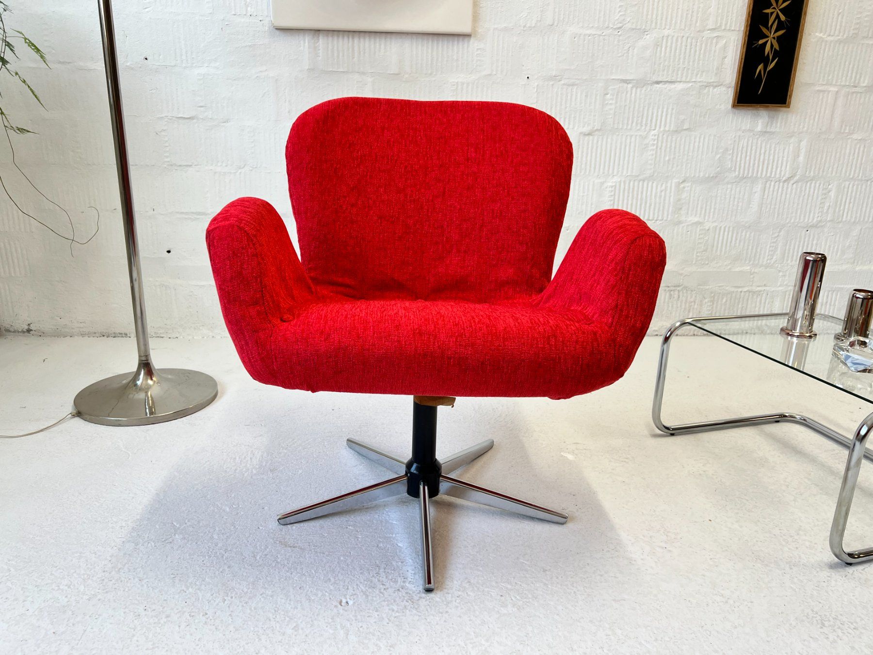 Poltrone: McM Drehsessel - Swan Style - Arne Jacobsen – Usato da Walzenhausen venduto da stilvollwohnen 6