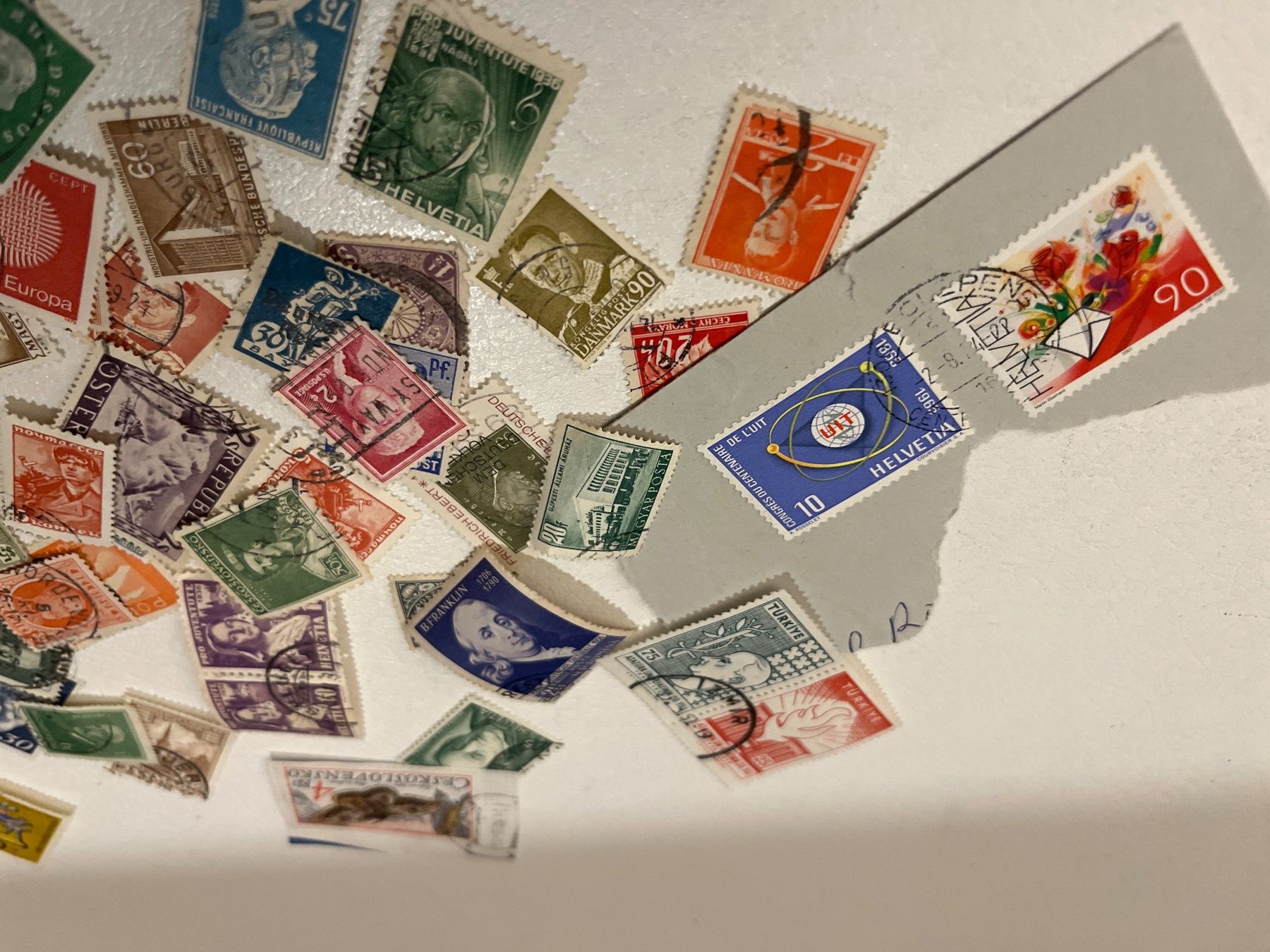 Tutti i francobolli: Lot 30: Lot mit Mix Briefmarke – Usato da Chiasso venduto da AzenYa 2