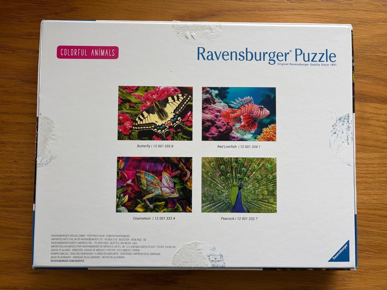 Ravensburger Puzzle: 500 Ravensburger Puzzle: Chameleon – Usato da Buchs AG venduto da jas_nd2c 1