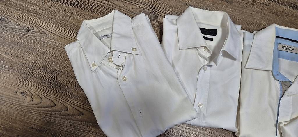 Camicie: 4x weisse Business Hemden – Usato da Horw venduto da Row707 2