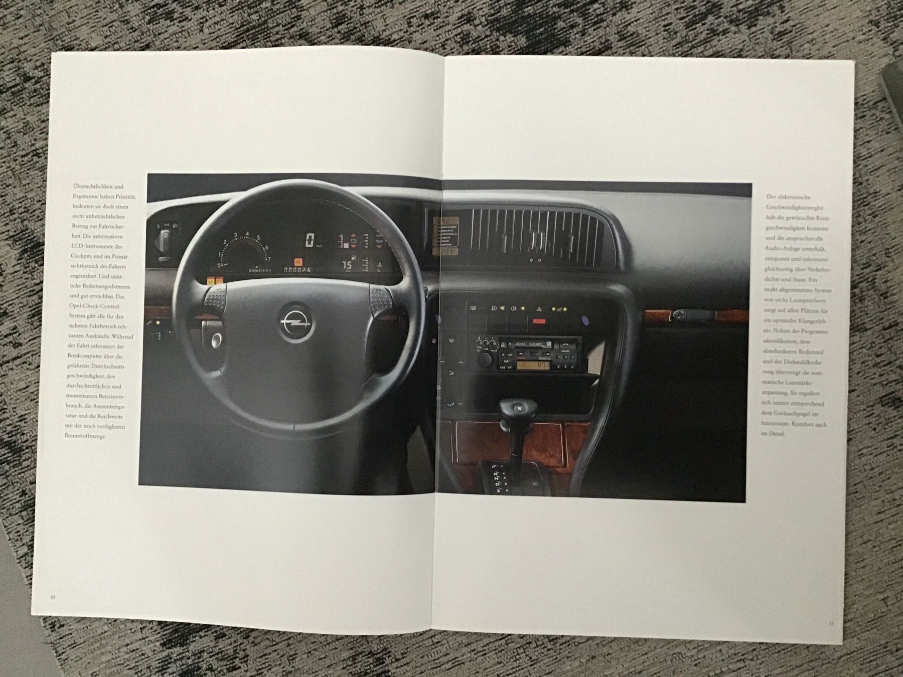 Opel Documenti: Opel Senator Verkaufsprospekt 1991 – Usato da Scherzingen venduto da Starseller62 4