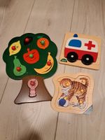 3 Holzpuzzles