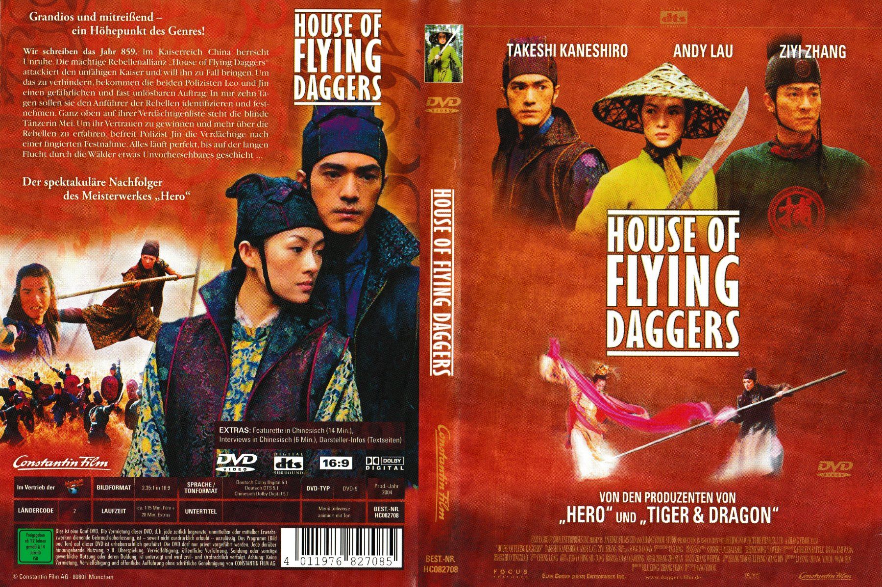Tutti i DVDs: DVD - House of Flying Daggers – Usato da Langnau am Albis venduto da MediaRescuerKeLoX