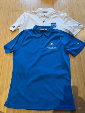 2 Poloshirts von Puma und Adidas, Grösse M