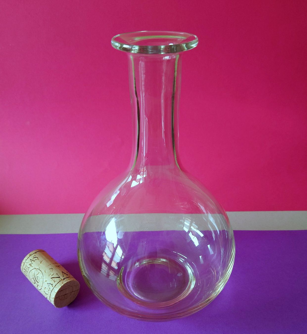 Glasi Hergiswil Caraffe: ZWEI  GLAS KARAFFEN – Usato da Pfäffikon SZ venduto da truek 4