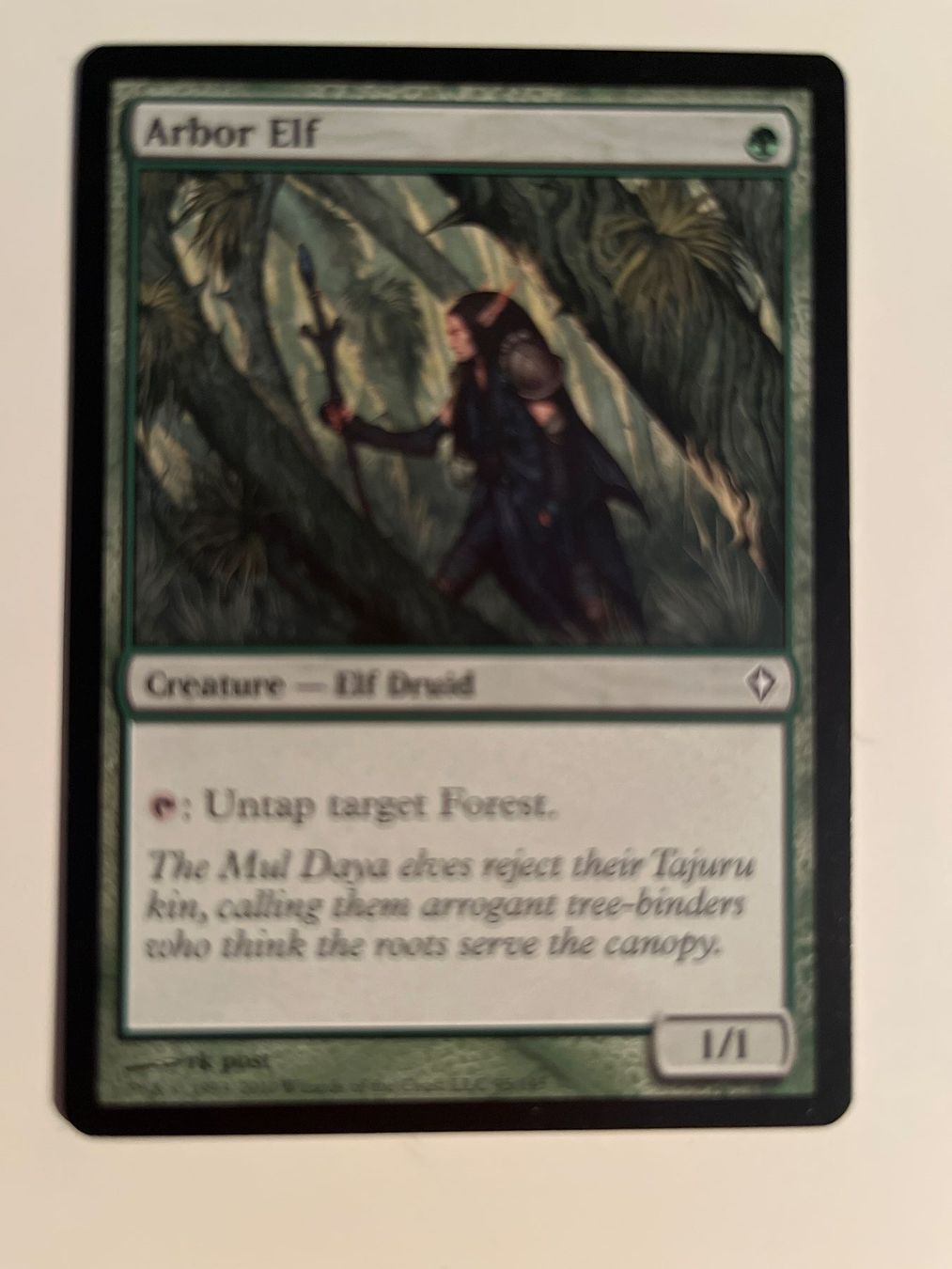 Magic The Gathering Cartes à collectionner: 1 x Arbor Elf - Magic: The Gathering - MtG – D'occasion à Kriens par Shadi1980