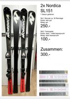 2 Paar Rennski Nordica SL, 151cm