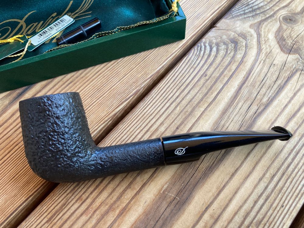 schöne gut erhaltene Davidoff 112 Hand Cut Tabakpfeife (Gebraucht) in ...