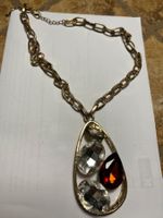 Glamour Collana con un grande pietra-feste 👌vacanze