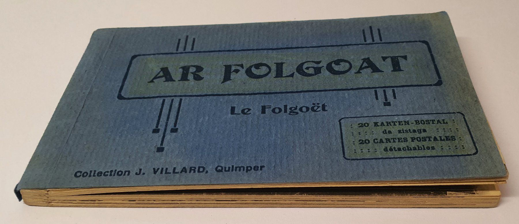 Cartoline postali: Postkartenheft - AR Folgoat / Le Folgét Postkarten-Buch / 95 – Nuovo (secondo la descrizione) da Grenchen venduto da sale.manager