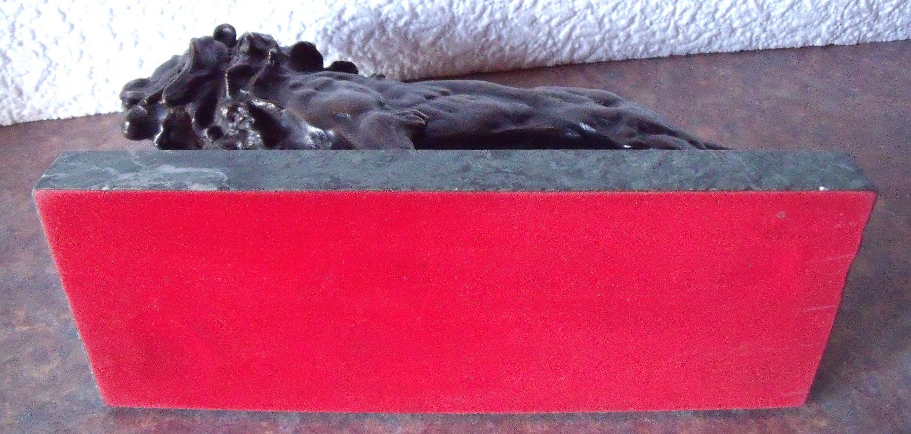 Statuette: BRONZE LÖWE GEPUNZT "MARTIN" – Usato da Neuenegg venduto da Holzli2 7