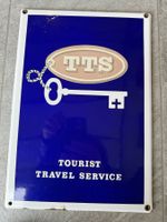 Emailschild Tourist Travel Service TTS Vintage , selten