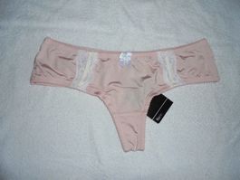 🍑 Neuer String Tanga, Grösse S, zartrosa