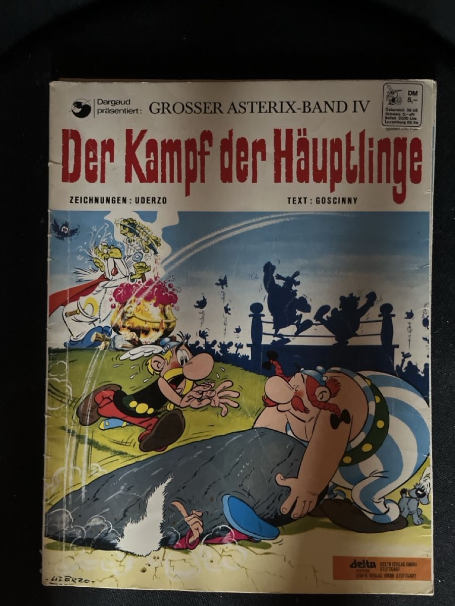 Fumetti: Asterix Comic Der Kampf der Häuptlinge Band IV – Usato da Giswil venduto da Nistsigi