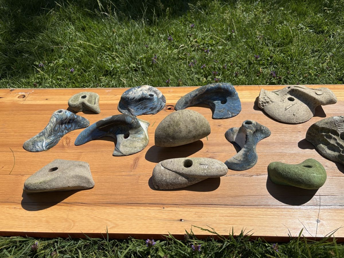Pareti & prese d'arrampicata: Klettergriffe Set 12 Stück gebraucht – Usato da Flawil venduto da Hungi77 1