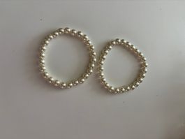 Perlenarmbänder Set, elastisch, zeitlos, Top Zustand!