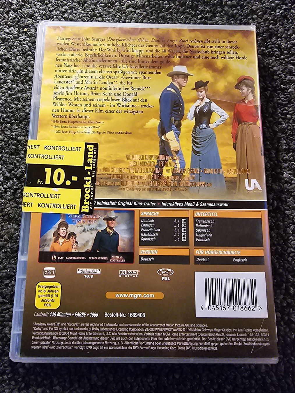 Tutti i DVDs: Vierzig Wagen Westwärts (21549) – Usato da Ruswil venduto da jan_bxl5 1