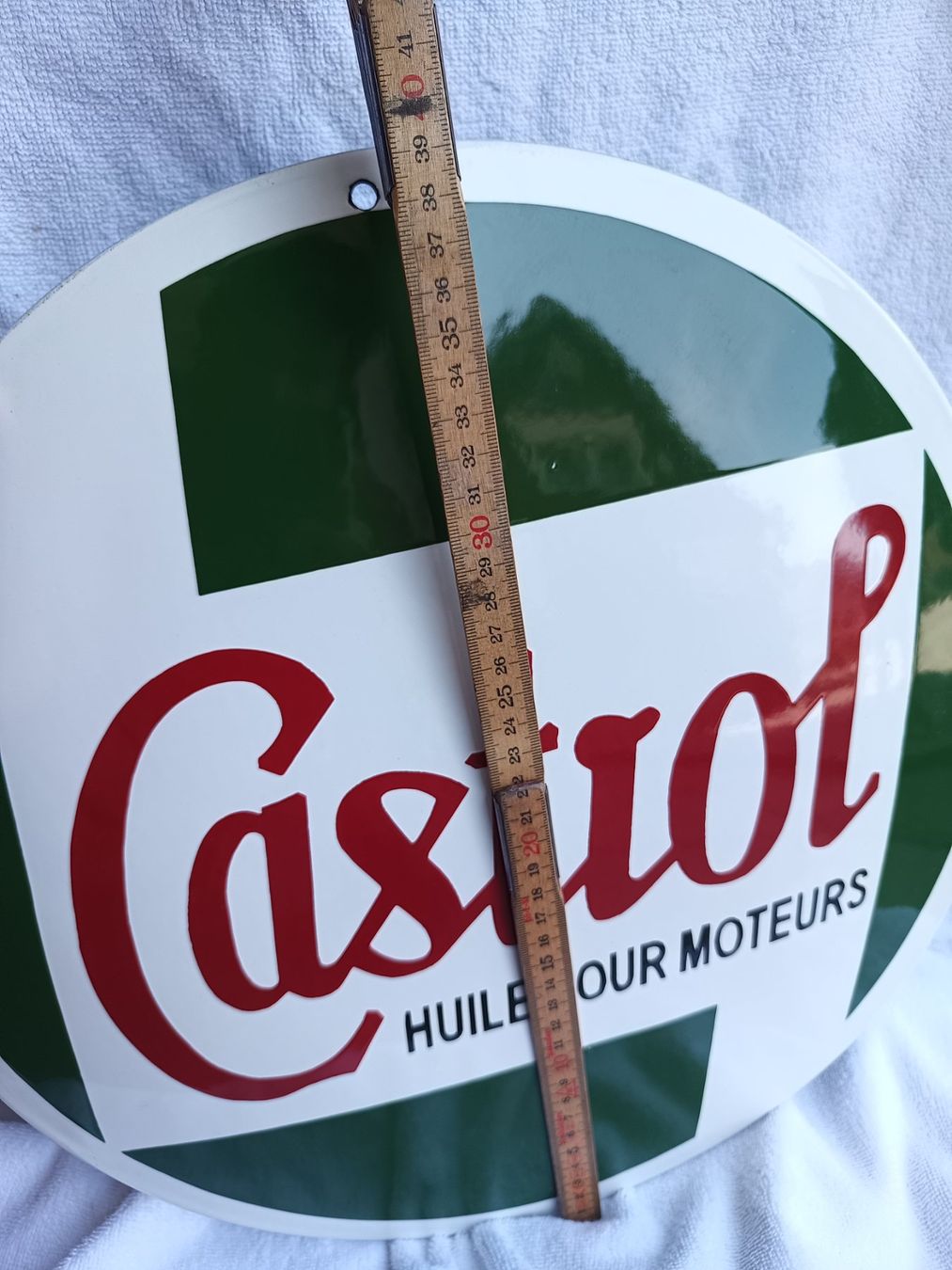 Castrol Insegne: Emailschild Castrol – Usato da Oberegg venduto da A-Z.Handel.Loehrer 4