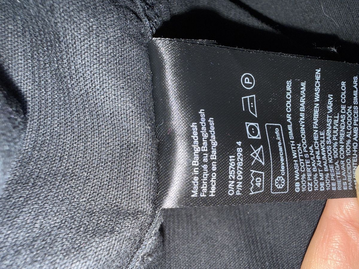 H&M Camicette: H&M Cordhemd Schwarz, Gr. M, Top! – Usato da Winterthur venduto da ebos1 3