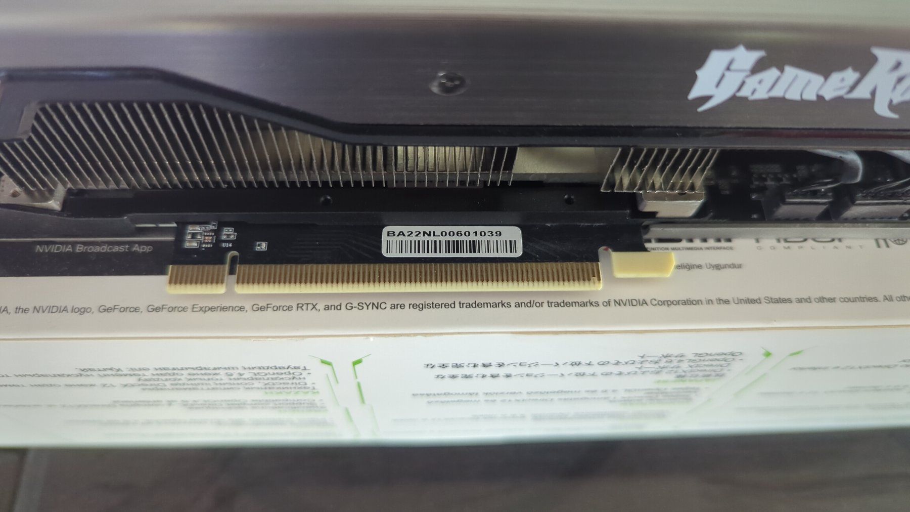 Nvidia Grafikkarten: Nvidia Gforce Rtx 4070 Ti Palit Game Rock – Gebraucht aus Erstfeld von Pfiffholder 5