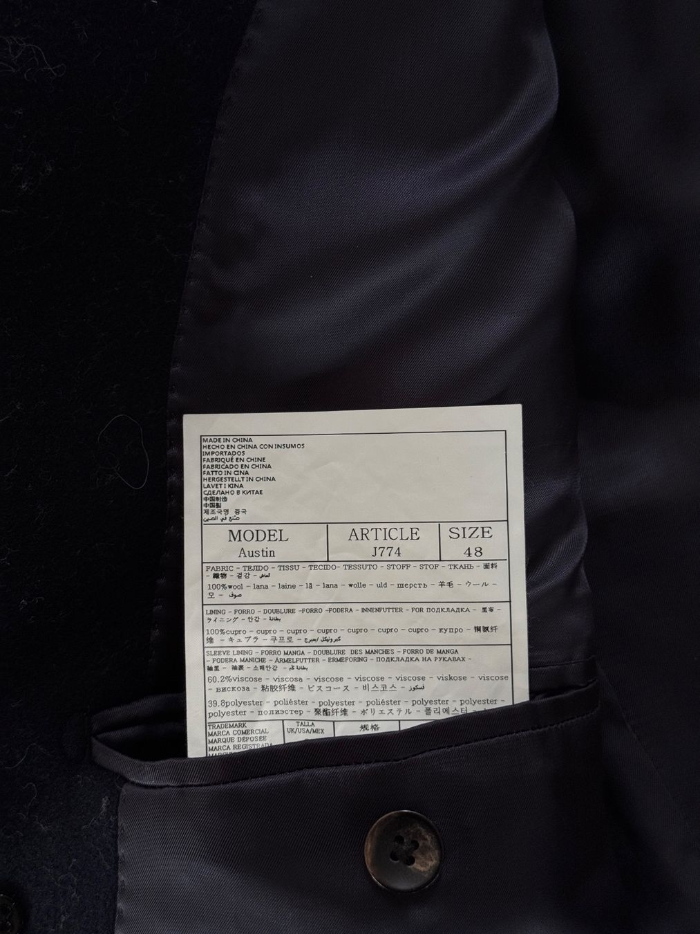Suitsupply Cappotti: Suitsupply | Mantel – Nuovo (secondo la descrizione) da Horgen venduto da onur_5 7