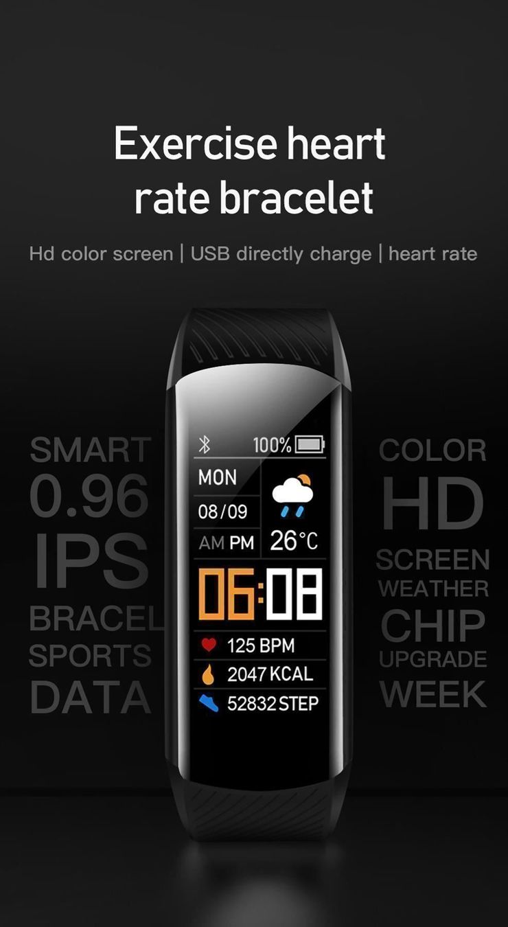Smartwatch: SMARTBAND - FITNESSTRACKER - BLUETOOTH - FITNESS BAND – Neu und originalverpackt aus Kriens von swissgadget 1