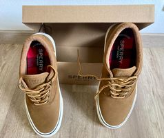 SPERRY Top-Sider Herren Schuhe Echtleder Braun Gr. 41, Neu!