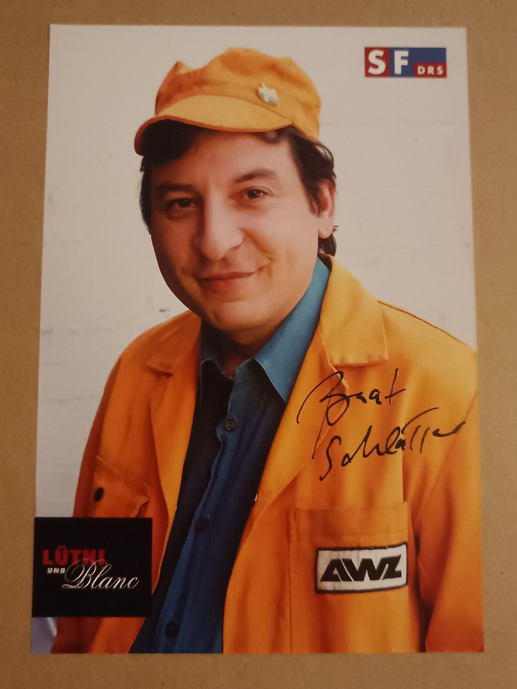 Autografi: Beat Schlatter - Lüthi & Blanc - handsigniert – Usato da Menziken venduto da Artographs