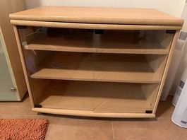 TV-Fernsehschrank mit Rollen