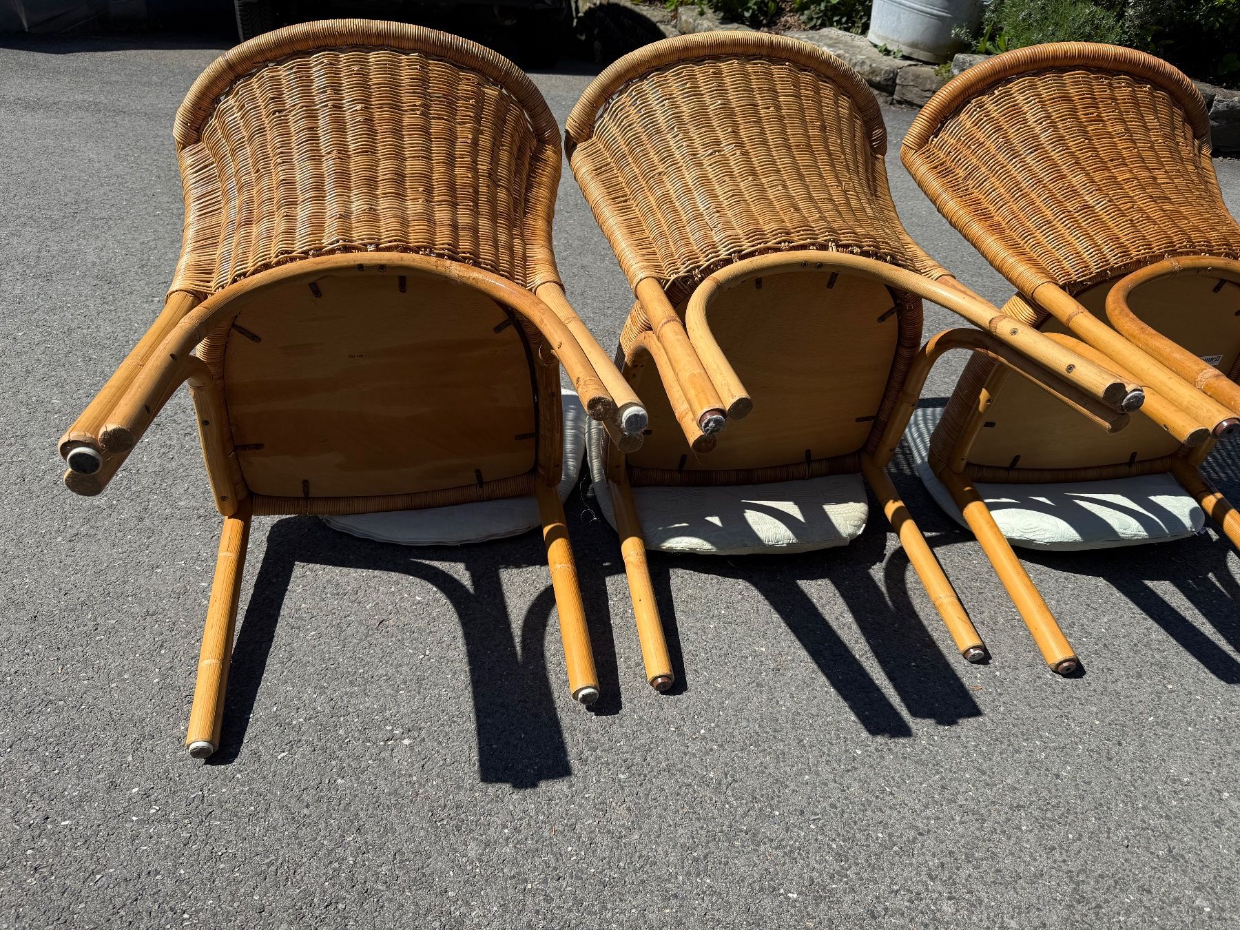 Sedie: 3 Vintage Korbstühle Domicil – Usato da Altstätten SG venduto da mhu_k9gj 2