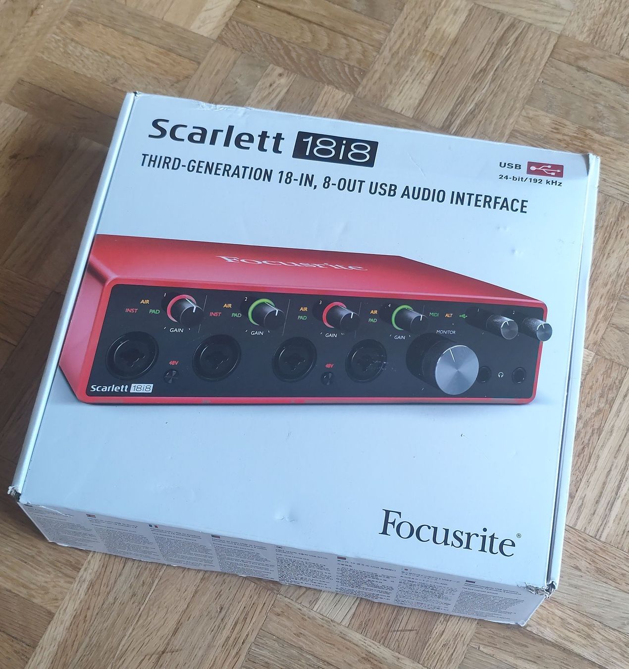 Instruments de musique: Focusrite Scarlett 18i8 Audio Interface – D'occasion à Nidau par lpilloud
