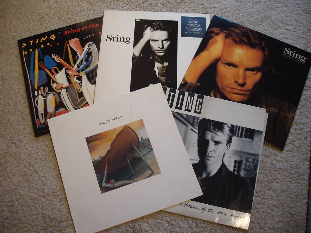Dischi in vinile: PLATTEN  KONVOLUT  5 ST. VON  "STING" – Usato da Niederweningen venduto da tsnuk333 2