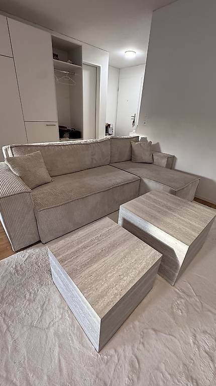 Tische: Couchtische beige marmor – Gebraucht aus Münchenstein von fionah 2