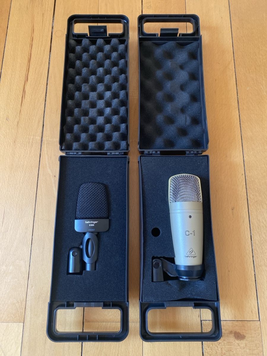 Microfoni: BEHRINGER C-1 & B 906 Mikrofone – Usato da Zürich venduto da backnasli98