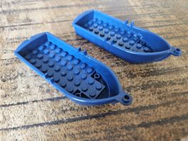 lego 2551 lot de 2 pièces Dark Blue Boat, 14 x 5 x 2 