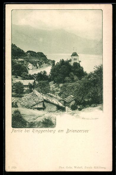 Cartes postales: Ringgenberg am Brienzersee, Ortspartie – D'occasion à Berlin par bartko-reher