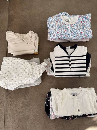 Lot Petit bateau 1 3 6 mois fille