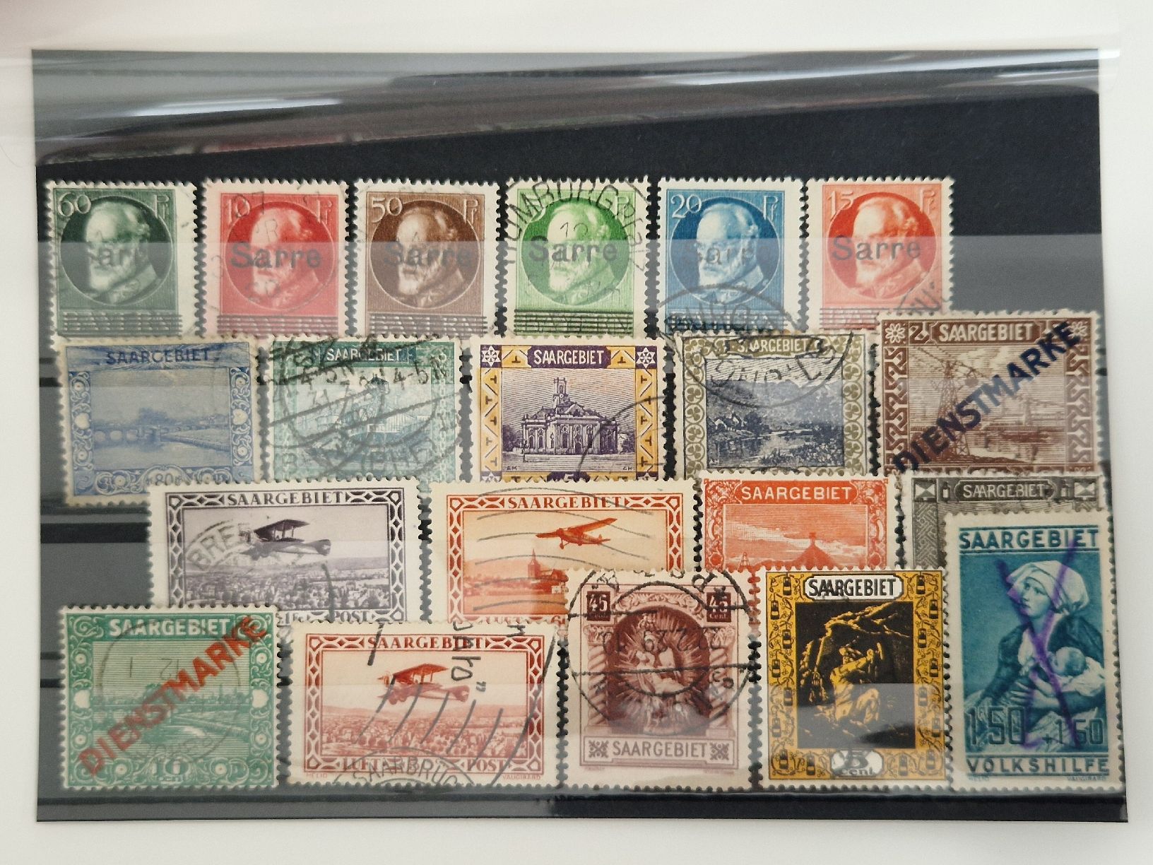 Tous les timbres: Deutsches Reich Briefmarken Saargebiet – D'occasion à St. Gallen par Enrico_SG