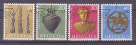 Satz SBK-Nr. B154-157 Archäologie 1972