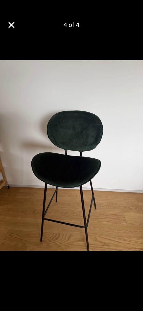 Sgabelli: 2 Green Velvet Bar Stool – Nuovo (secondo la descrizione) da Zürich venduto da lau_rz9j