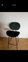 2 Green Velvet Bar Stool