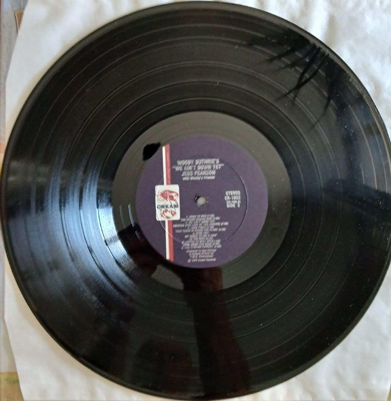 Dischi in vinile: LP - Woody Guthrie - we ain't t down yet  – Usato da Lausanne venduto da Soulbrother 4