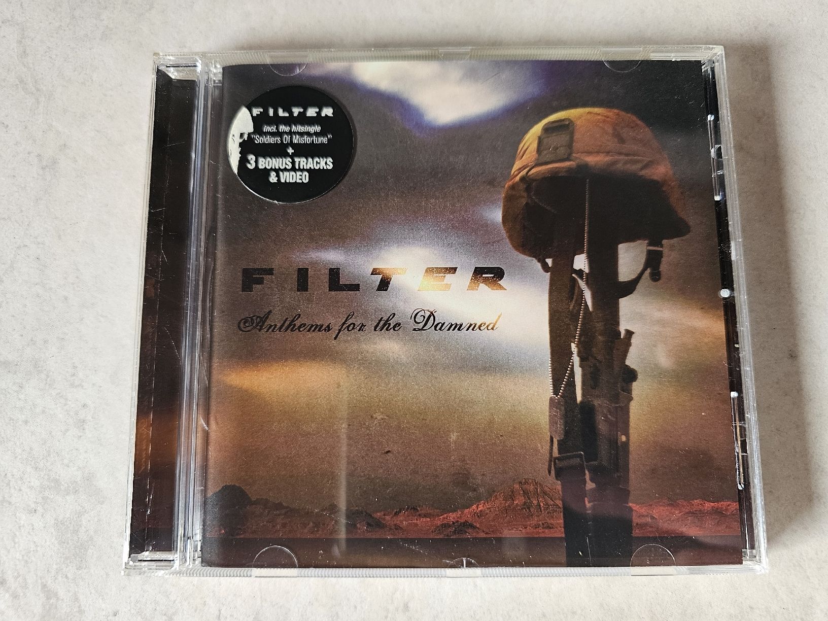 CD: Filter  -  Anthems For The Damned – Usato da Schneisingen venduto da backstore24