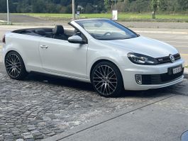 VW Golf Cabriolet GTI weiss 2012 gebrauchter Zustand