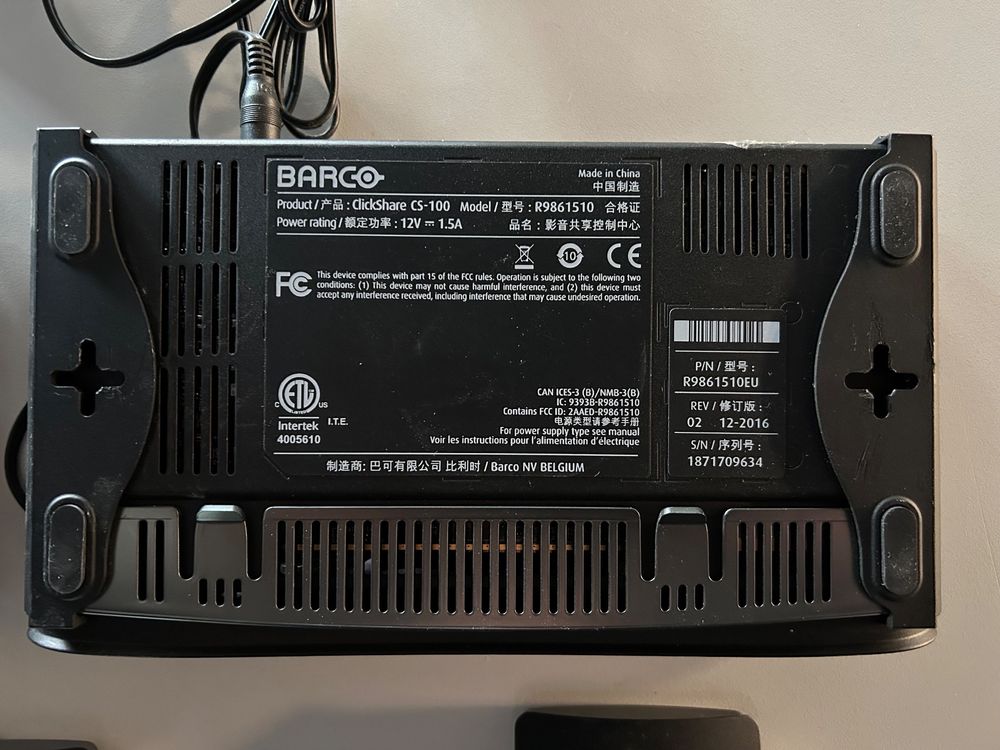 Barco ClickShare CSE100 Kaufen auf Ricardo