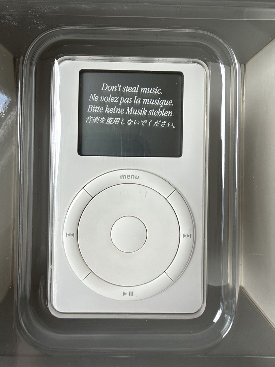 Apple Tragbarer Mediaplayer: Apple iPod 1st Generation 5GB - Top Condition – Gebraucht aus Zürich von jankais3r 6